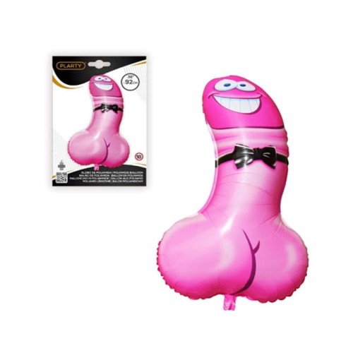 balon foliowy penis różowy