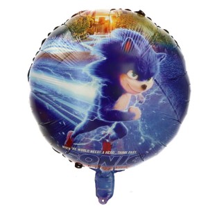BALON 18" SONIC NIEBIESKI
