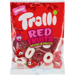 ŻELKI TROLLI RED FRUITS 100g Mini Rings