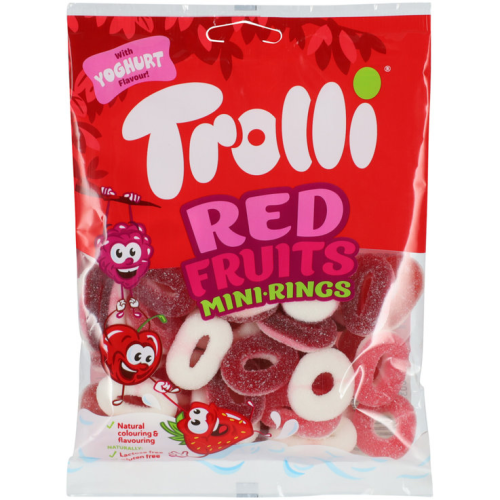 TROLLI RED FRUITS 100g ŻELKI OWOCOWE