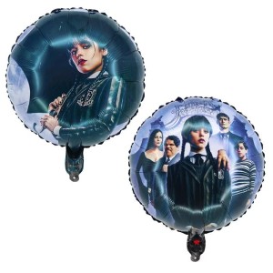 BALON 18" WEDNESDAY ADDAMS DWUSTRONNY