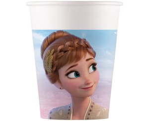 KUBECZKI PAPIEROWE FROZEN 2 WIND SPIRIT 200 ML 8SZT