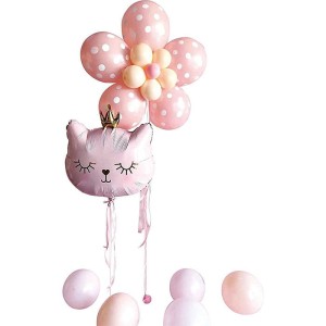 BALONY ZESTAW KOTEK KICIA 49x56CM 18SZT