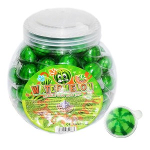WATERMELON GUMY BALONOWE ARBUZY  (13G) 50SZT