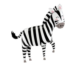 BALON FOLIWOY ZEBRA 64X83CM