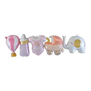 BALON GIRLANDA GIRL DZIEWCZYNKA 97X28.5CM