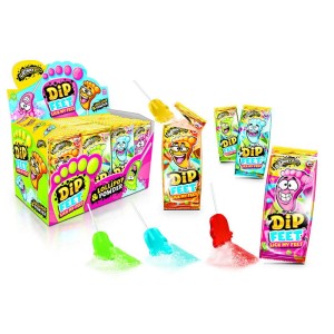 JOHNY BEE LIZAK DIP FEET Z ORANŻADKĄ 48SZT (9G)