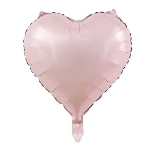 BALON 18" SERCE BABY PINK