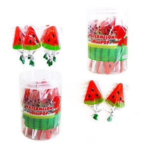 LIZAK ARBUZ WATERMELON LOLLIPOP (15G) 30SZT