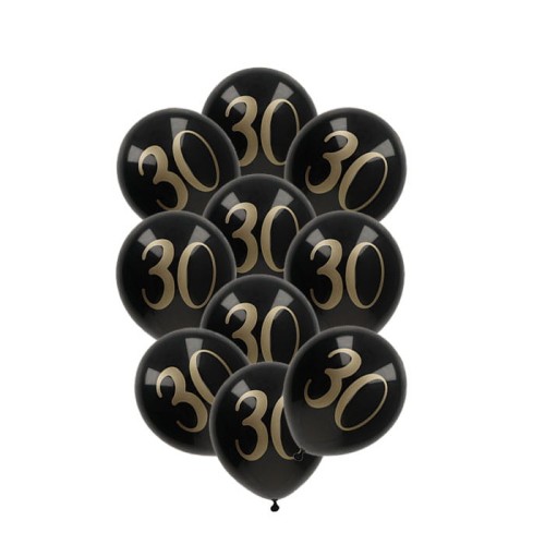 balony na 30 urodziny