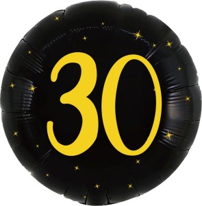 BALON 18" NA 30 URODZINY