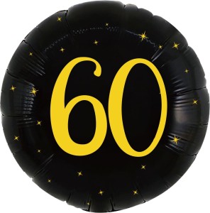 BALON 18" NA 60 URODZINY