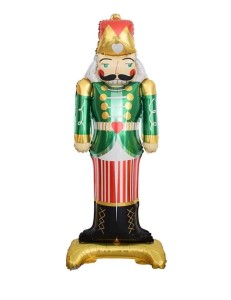 BALON STOJĄCY DZIADEK DO ORZECHÓW 55X124CM PAKOWANY