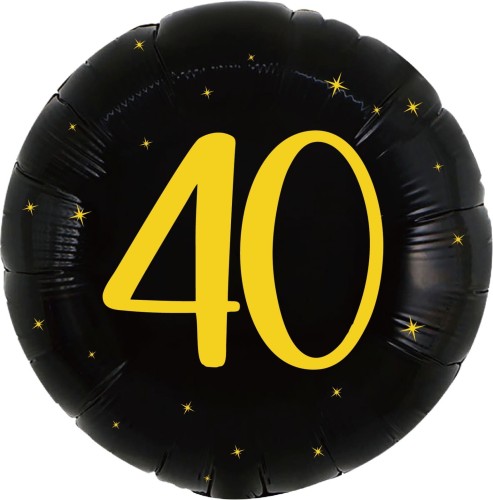 BALON 18" NA 40 URODZINY
