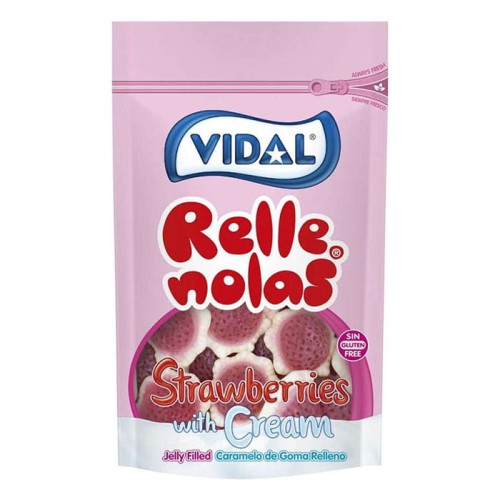 żelki truskawkowe