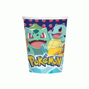 KUBECZKI PAPIEROWE POKEMON 8SZT 250ML