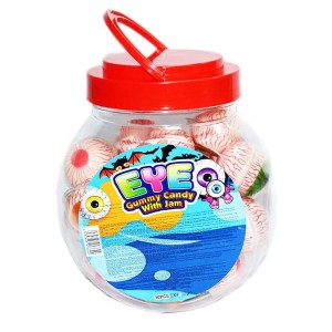 EYE GUMMY CANDY WITH JAM ŻELKI OCZY (18g) 30SZT NA HALLOWEEN