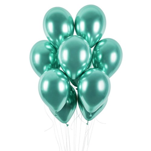 BALONY CHROMOWANE ZIELONE
