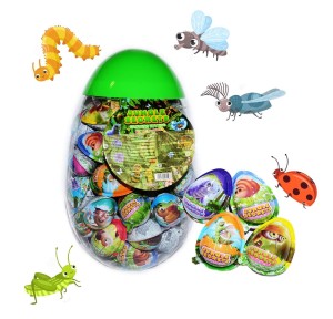 JAJKO Z NIESPODZIANKĄ JUNGLE SECRETS  EGG 60SZT