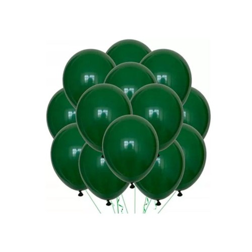 BALONY CIEMNO ZIELONE