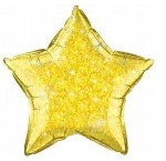 BALON 18" GWIAZDA HOLOGRAFICZNA ZŁOTA