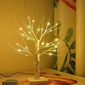 LAMPKA DRZEWKO BRZOZA LED NA BATERIE USB