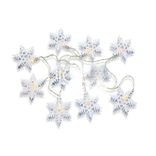 lampki snieżynki dekoracyjne