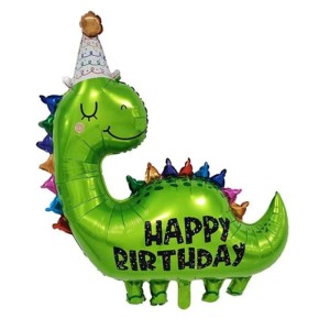 BALON DINOZAUR HAPPY BIRTHDAY 78X86CM