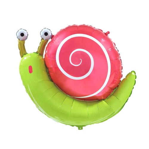 BALON FOLIOWY ŚLIMAK ZIELONY