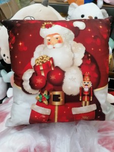 DWUSTRONNA PODUSZKA MERRY CHRISTMAS NA BOŻE NARODZENIE 45X45CM