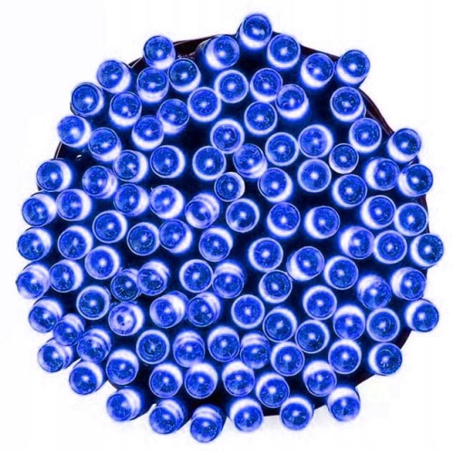 lampki choinkowe niebieskie