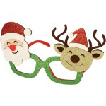 OKULARY  MIKOŁAJ RENIFER BAŁWANEK BOŻE NARODZENIE