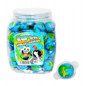 JELLY CANDY EARTH ŻELKI ZIEMIA w SŁOIKU 50x10g 50szt