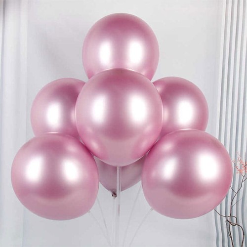 BALONY BABY PINK CHROMOWANE