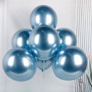 BALONY 12" CHROMOWANE BABY BLUE 50SZT