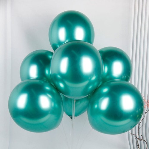 BALONY CHROMOWANE ZIELONE