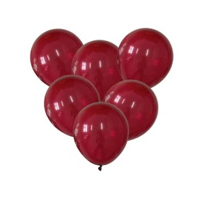 BALONY 12" BORDO BORDOWE 100SZT