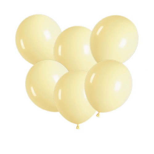 BALONY LATEKSOWE PASTELOWE ŻÓŁTE