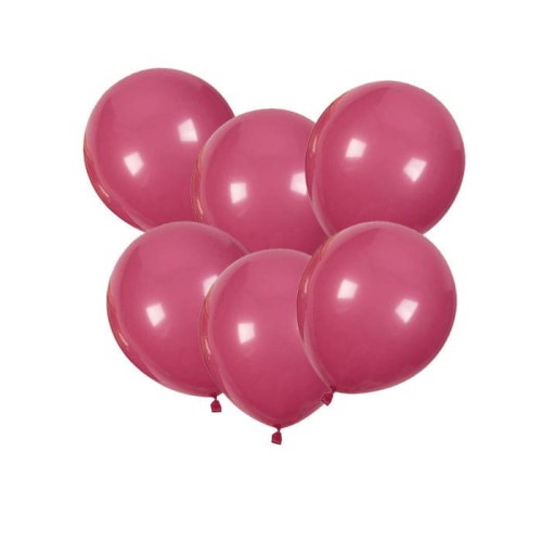 BALONY LATEKSOWE VINTAGE FUKSJA