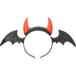 ŚWIECĄCA OPASKA DIABEŁ NIETOPERZ LED