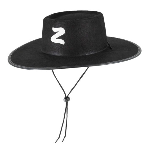 KAPELUSZ ZORRO CZARNY
