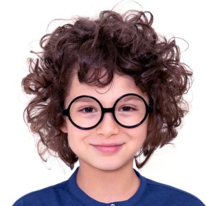 OKULARY IMPREZOWE CZARODZIEJ HARRY CZARNE