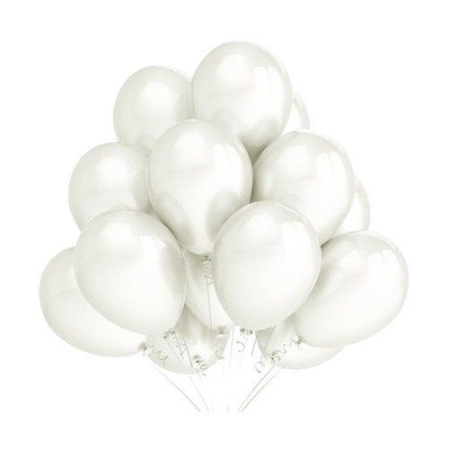 BALONY LATEKSOWE PERŁOWE