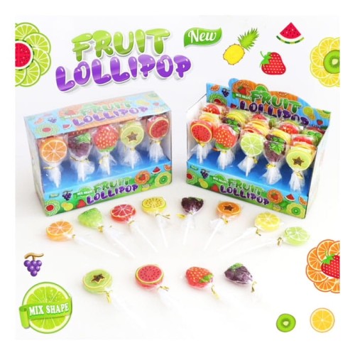 lizaki owoce fruit lollipop