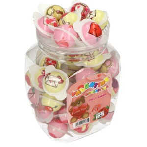 VALENTINE JELLY CANDY ŻELKI NA WALENTYNKI 50SZT (10G)