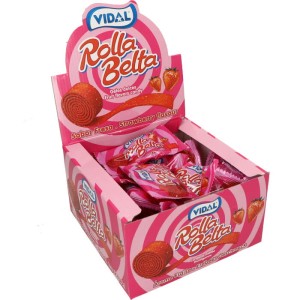 VIDAL ROLLA BELTA ŻELKI TRUSKAWKOWE (20G) 24SZT