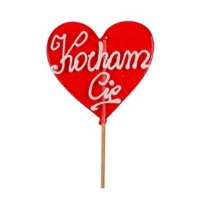 XL LIZAK SERCE KOCHAM CIĘ NA WALENTYNKI 115G 1SZT