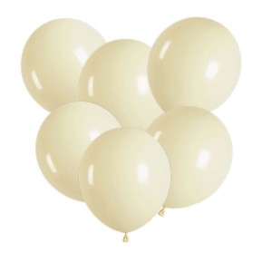 BALON BALONY 5" LATEKSOWE IVORY 100SZT