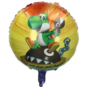 BALON FOLIOWY 18" WESOŁY DINOSAUR DINOZAUR