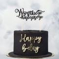 TOPPER NA TORT WSZYSTKIEGO NAJLEPSZEGO